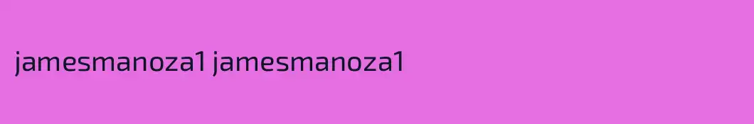 jamesmanoza1 jamesmanoza1